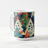 ファンタジーなクリスマスツリー コーヒーマグカップ (正面左)