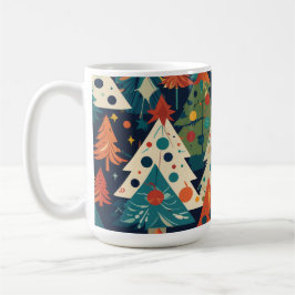 ファンタジーなクリスマスツリー コーヒーマグカップ