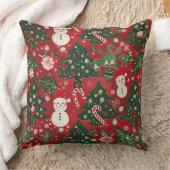 ファンタジーなクリスマスロー枕 クッション (ブランケット)