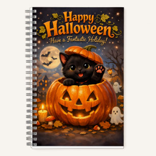 ファンタジーなハロウィン螺旋ノート ノートブック