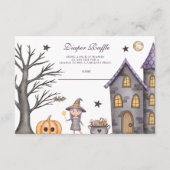 ファンタジーなハロウィーン おむつくじ エンクロージャーカード (正面)