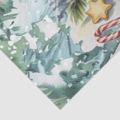 ファンタジーなビンテージ デコパージュ クリスマス スノーマン 薄葉紙 (詳細)