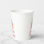 ファンタジーなプリンセスのお城のカップ 紙コップ (右)
