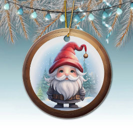 ファンタジーなホリデーキャラクターの両面飾り🎄 セラミックオーナメント
