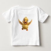 ファンタジーな世界 赤ちゃん 半袖ABC Tシャツ (裏面)