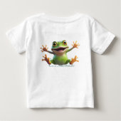 ファンタジーな世界 赤ちゃん 半袖ABC Tシャツ (裏面)