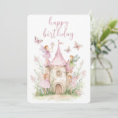 ファンタジーな妖精の誕生日カード シーズンカード (スタンド正面)