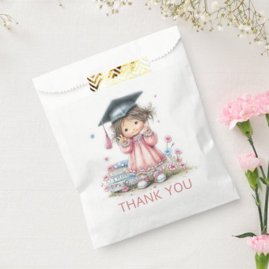ファンタジーな幼稚園の卒業お祝い フェイバーバッグ (封をした状態)