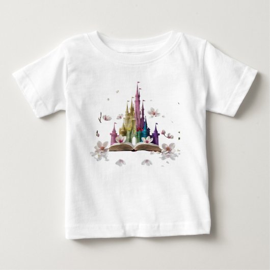 ファンタジーな童話のベビーTシャツ ベビーTシャツ (正面)