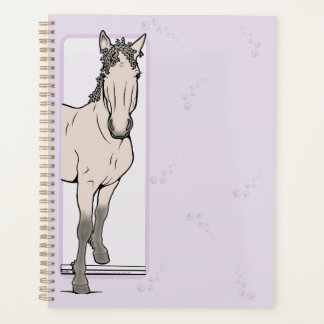ファンタジーな馬好きのための馬のウェルカムデザイン プランナー手帳