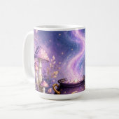 ファンタジーな魔法の世界 コーヒーマグカップ (正面左)