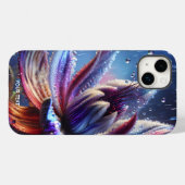 ファンタジーに咲くかわいい神話の花 Case-Mate iPhoneケース (裏面 (横))
