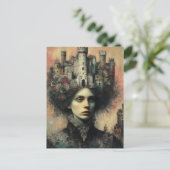 ファンタジーのおとぎ話の女王 ポストカード (スタンド正面)