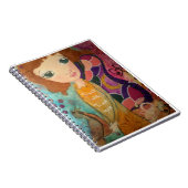 ファンタジーのイメージの信頼の妖精のノート ノートブック (右側)