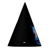 ファンタジーのオオカミの月山 パーティーハット (左)