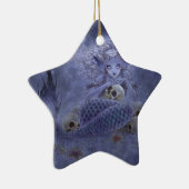 ファンタジーのオーナメント-暗い人魚 セラミックオーナメント (右)