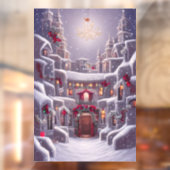 ファンタジーのクリスマスウィンドウの固定 ウィンドウサイン (シート2)