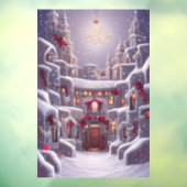 ファンタジーのクリスマスウィンドウの固定 ウィンドウサイン (シート3)