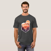 ファンタジーのサイコロ Tシャツ (正面フル)