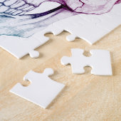 ファンタジーのスカルの入れ墨 ジグソーパズル (側面)