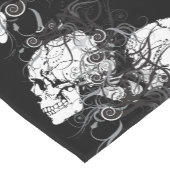 ファンタジーのスカル ショートテーブルランナー (コーナー)