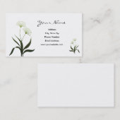 ファンタジーのタンポポの名刺 名刺 (正面/裏面)