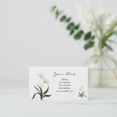 ファンタジーのタンポポの名刺 名刺 (スタンド正面)