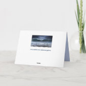 ファンタジーのチェス盤の挨拶状 カード (裏面)