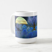 ファンタジーのトンボのマグ コーヒーマグカップ (正面左)