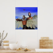 ファンタジーのハンター ポスター (キッチン)