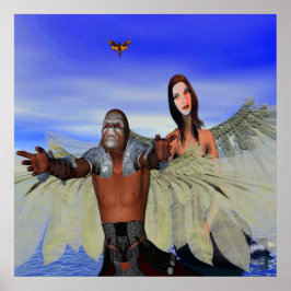 ファンタジーのハンター ポスター