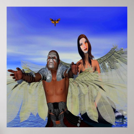 ファンタジーのハンター ポスター (正面)