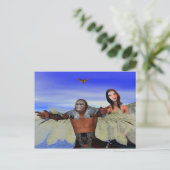 ファンタジーのハンター ポストカード (スタンド正面)