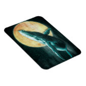 ファンタジーのハンプ飛んでいるバックホエールザムーン – マグネット (右側)