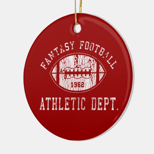 ファンタジーのフットボールのオーナメント セラミックオーナメント (左)