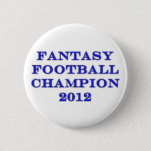 ファンタジーのフットボールのチャンピオン2012年 缶バッジ