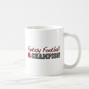 ファンタジーのフットボールのチャンピオン コーヒーマグカップ