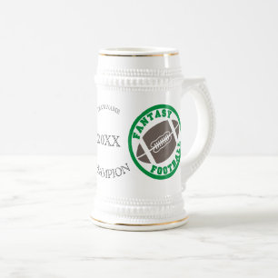 ファンタジーのフットボールのチャンピオン ビールジョッキ