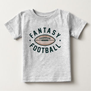 ファンタジーのフットボールのチャンピオン ベビーTシャツ