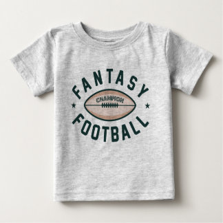 ファンタジーのフットボールのチャンピオン ベビーTシャツ