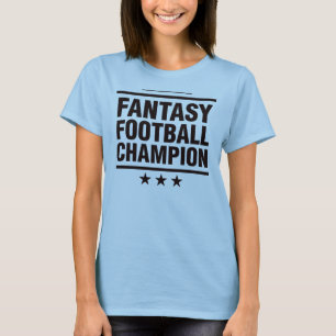 ファンタジーのフットボールのチャンピオン! Tシャツ