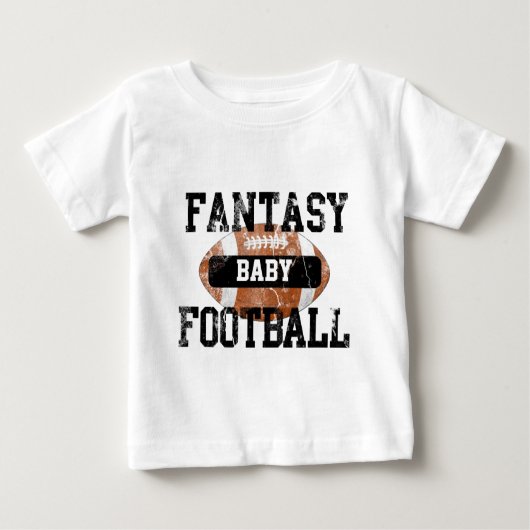 ファンタジーのフットボールのベビー ベビーTシャツ (正面)
