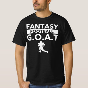 ファンタジーのフットボールのヤギ-チャンピオンのおもしろいなリーグDra Tシャツ
