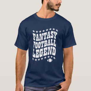 ファンタジーのフットボールの伝説のTシャツ Tシャツ