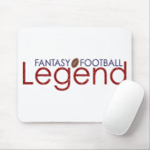 ファンタジーのフットボールの伝説新しい2010年 マウスパッド (マウス)