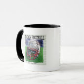 ファンタジーのフットボールの天才ギア マグカップ (正面左)