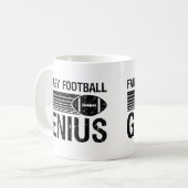 ファンタジーのフットボールの天才1 コーヒーマグカップ (正面左)