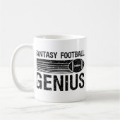 ファンタジーのフットボールの天才1 コーヒーマグカップ (左)