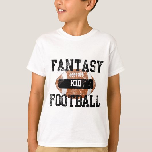 ファンタジーのフットボールの子供 Tシャツ (正面)