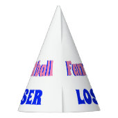 ファンタジーのフットボールの敗者 パーティーハット (裏面)